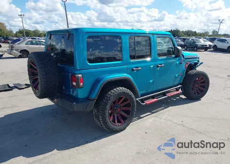 2020 Jeep Wrangler Unlimited Rubicon 4X4 from USA, damaged, VIN 1C4HJXFG0LW103305